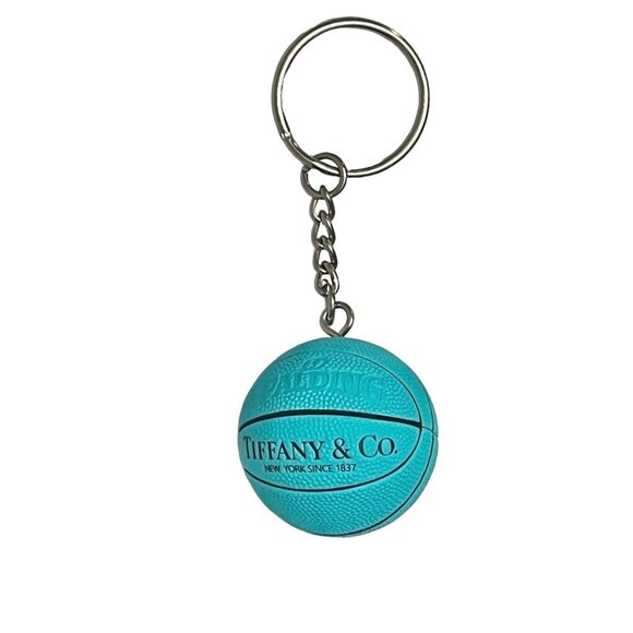Tiffany & Co. Accessories - NWOT Tiffany & Co. X Spalding  Basketball Keychain - Limited Edition